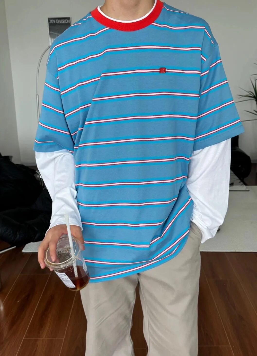 아크네 스튜디오 레이어드 티셔츠