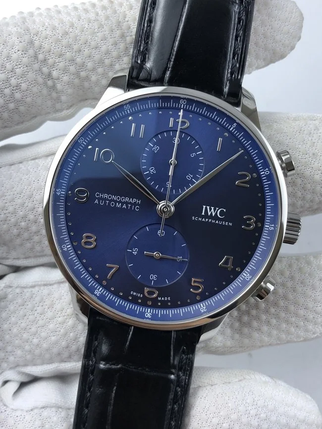 IWC 포르투기저 150주년 블루 다이얼