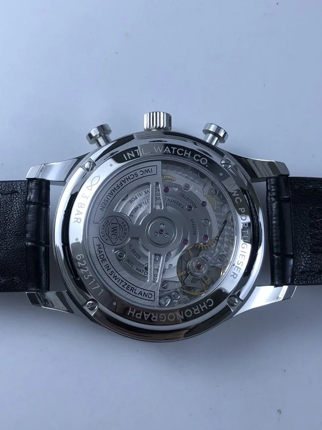 IWC 포르투기저 150주년 블루 다이얼