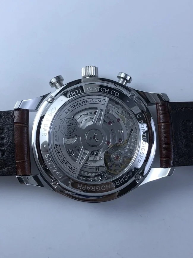 IWC 포르투기저 화이트다이얼 골드핸즈