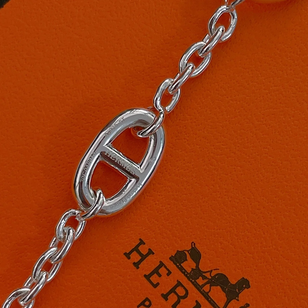 에르메스 파랑돌 브레이슬릿 실버