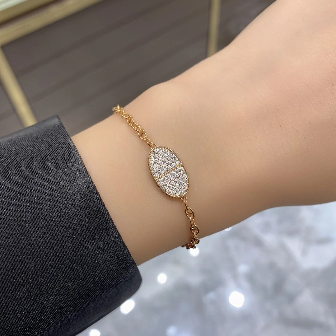 에르메스 체인 당끄르 컨투어 팔찌