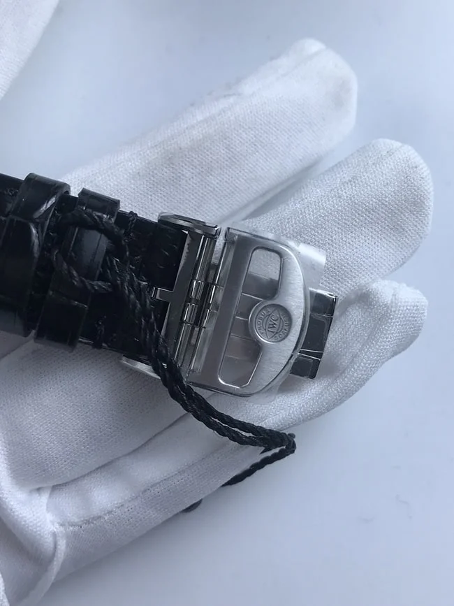 IWC 포르투기저 538305 블루다이얼 가죽스트랩