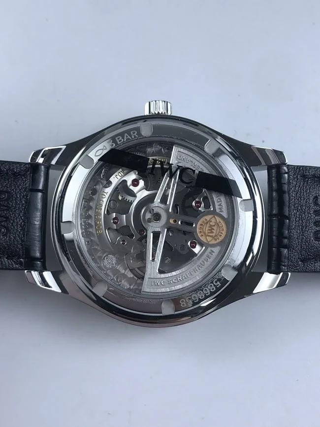 IWC 포르투기저 538305 블루다이얼 가죽스트랩