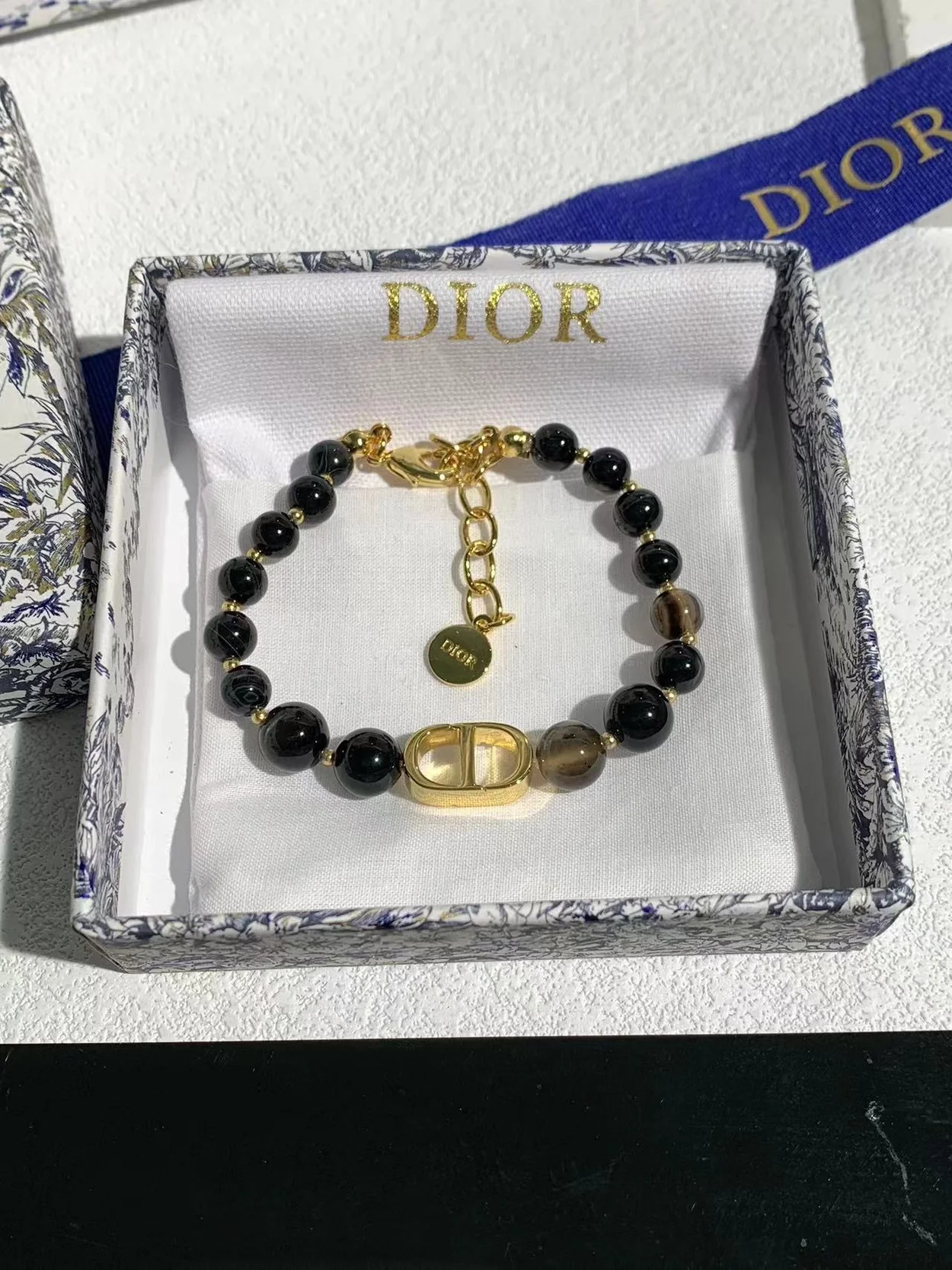 디올 30 몽테뉴 플랙 펄 팔찌