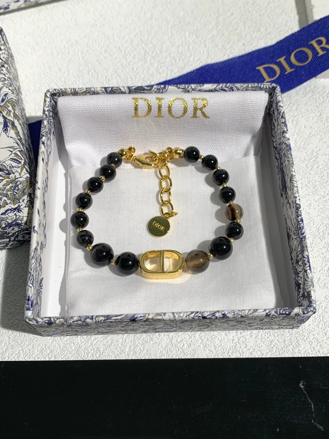 디올 30 몽테뉴 플랙 펄 팔찌