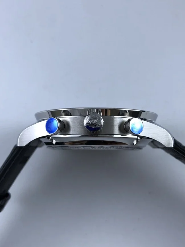 IWC 포르투기저 크로노그래프 블루다이얼