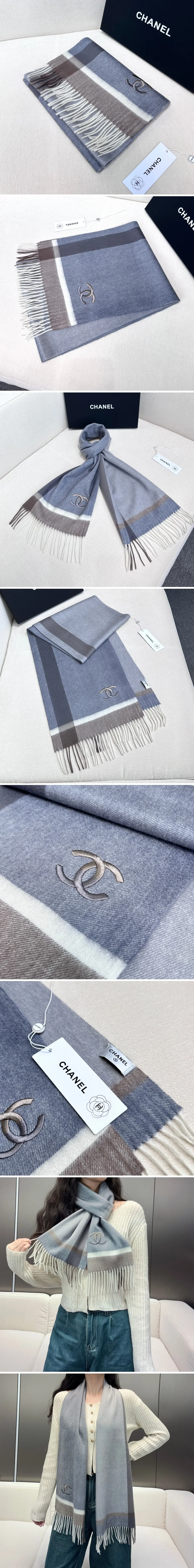 샤넬 캐시미어 머플러