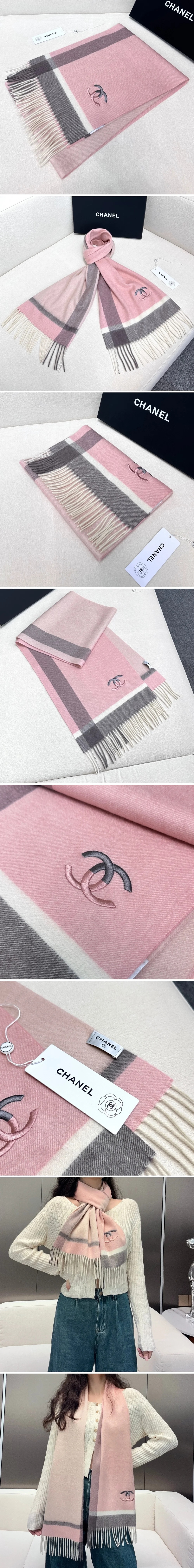 샤넬 캐시미어 머플러