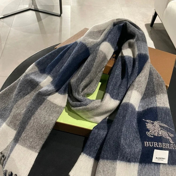 버버리 캐시미어 100% 머플러