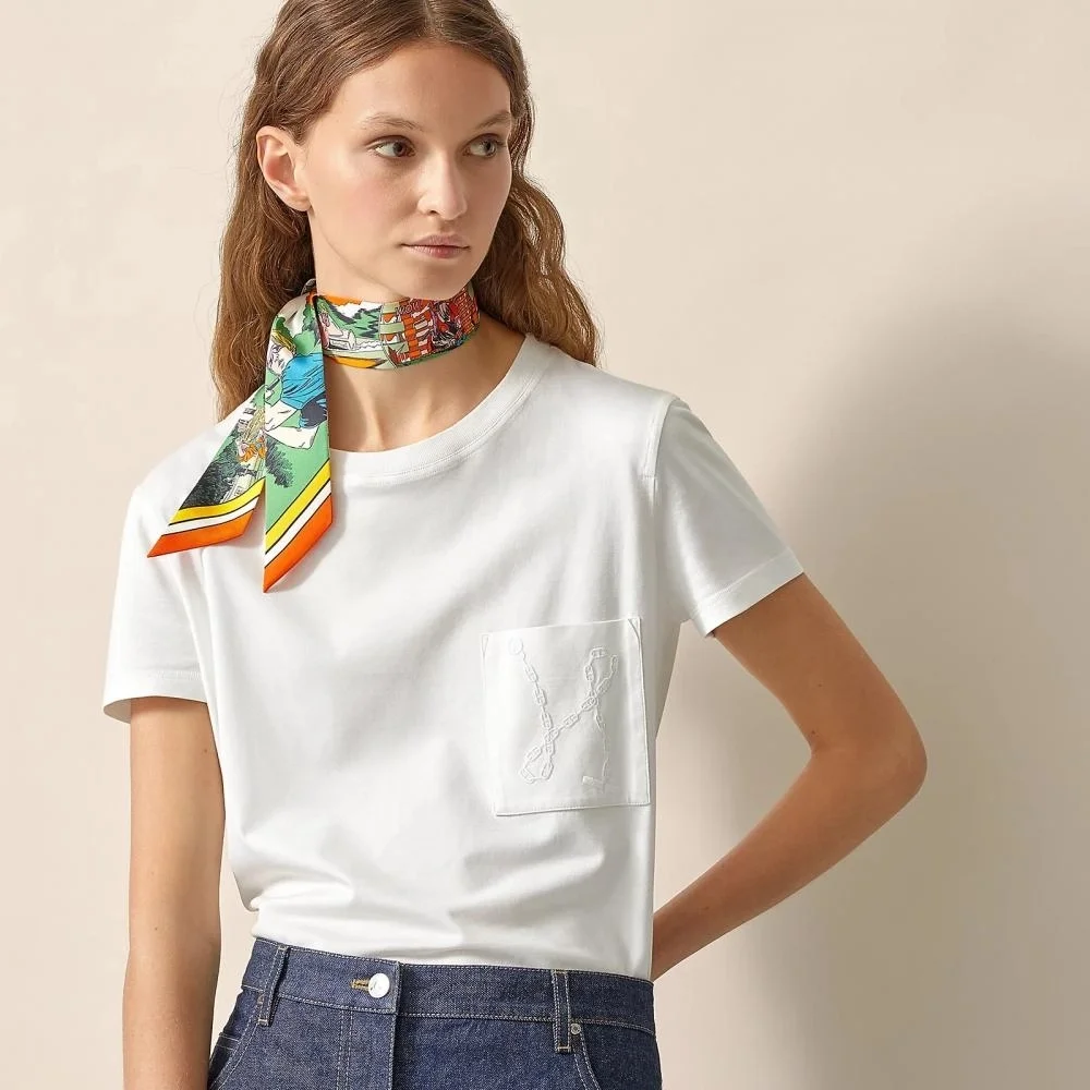 에르메스 WOW 트윌리 오렌지