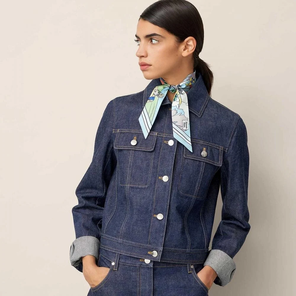 에르메스 WOW 트윌리 스카이 블루