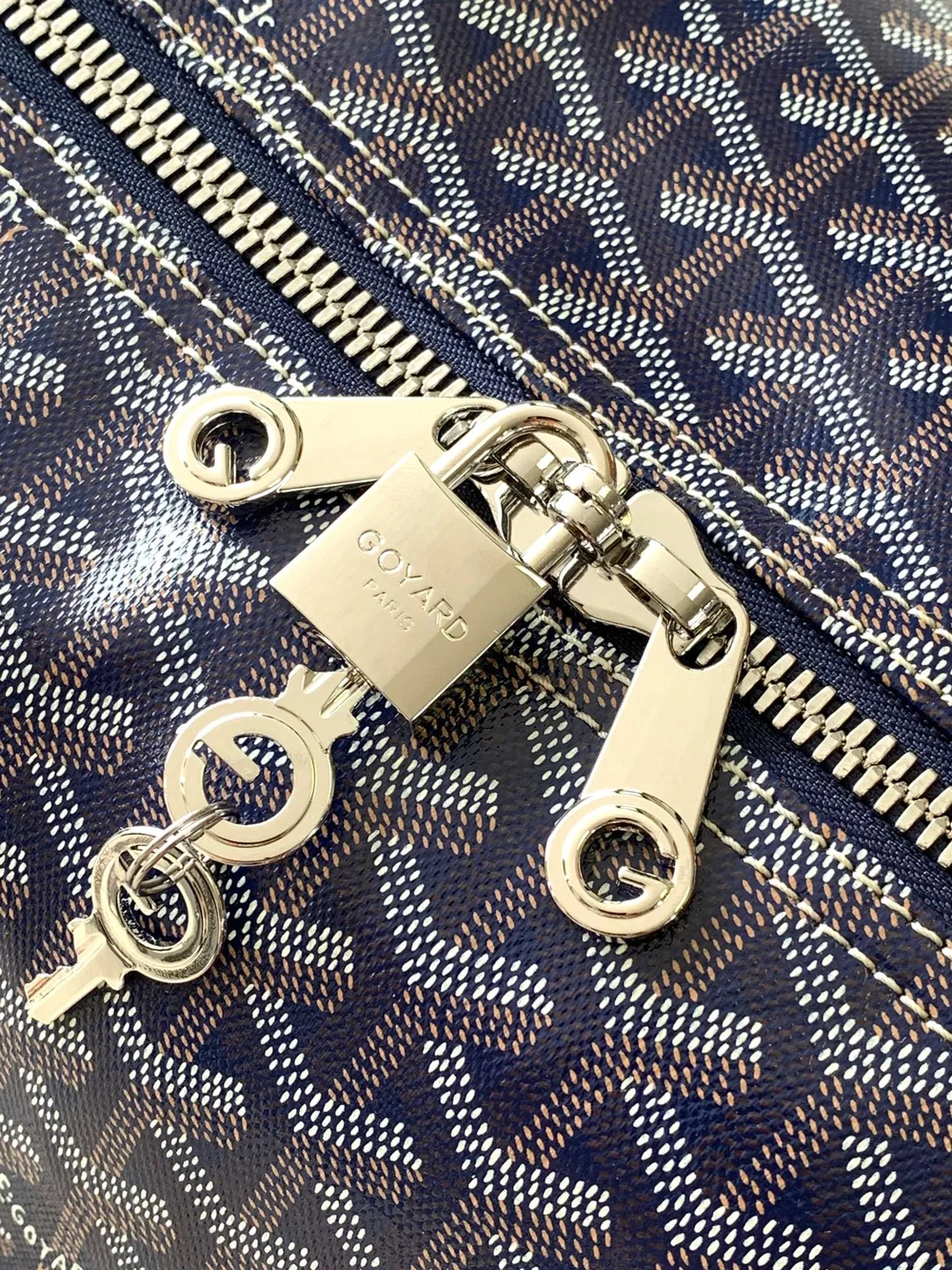 고야드 보스턴 50 백 네이비