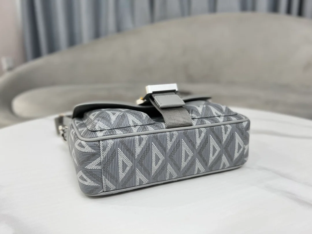 디올 다이아몬드 힛 더 로드 메신저 백 그레이