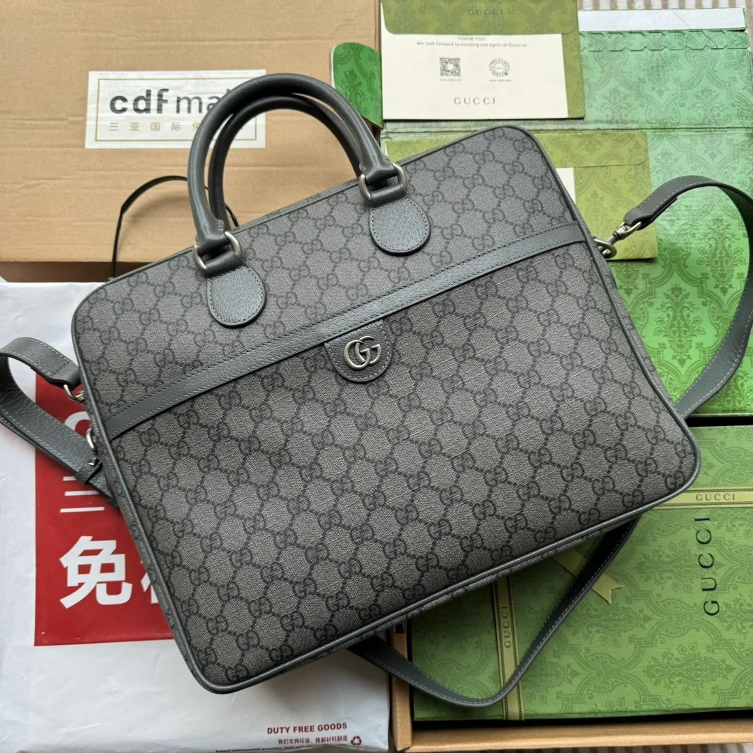 구찌 오피디아 미디엄 GG 브리프케이스