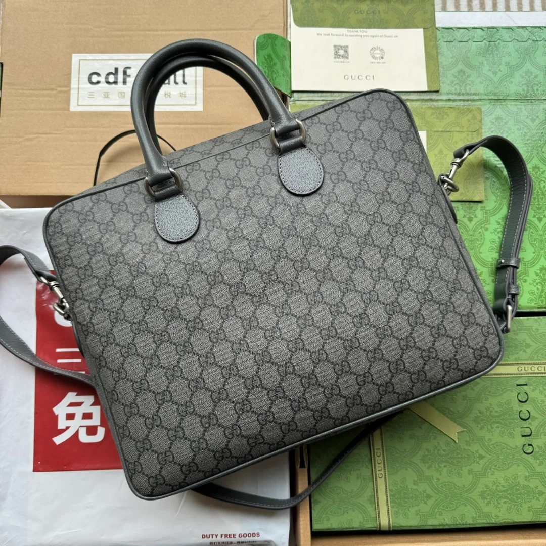 구찌 오피디아 미디엄 GG 브리프케이스