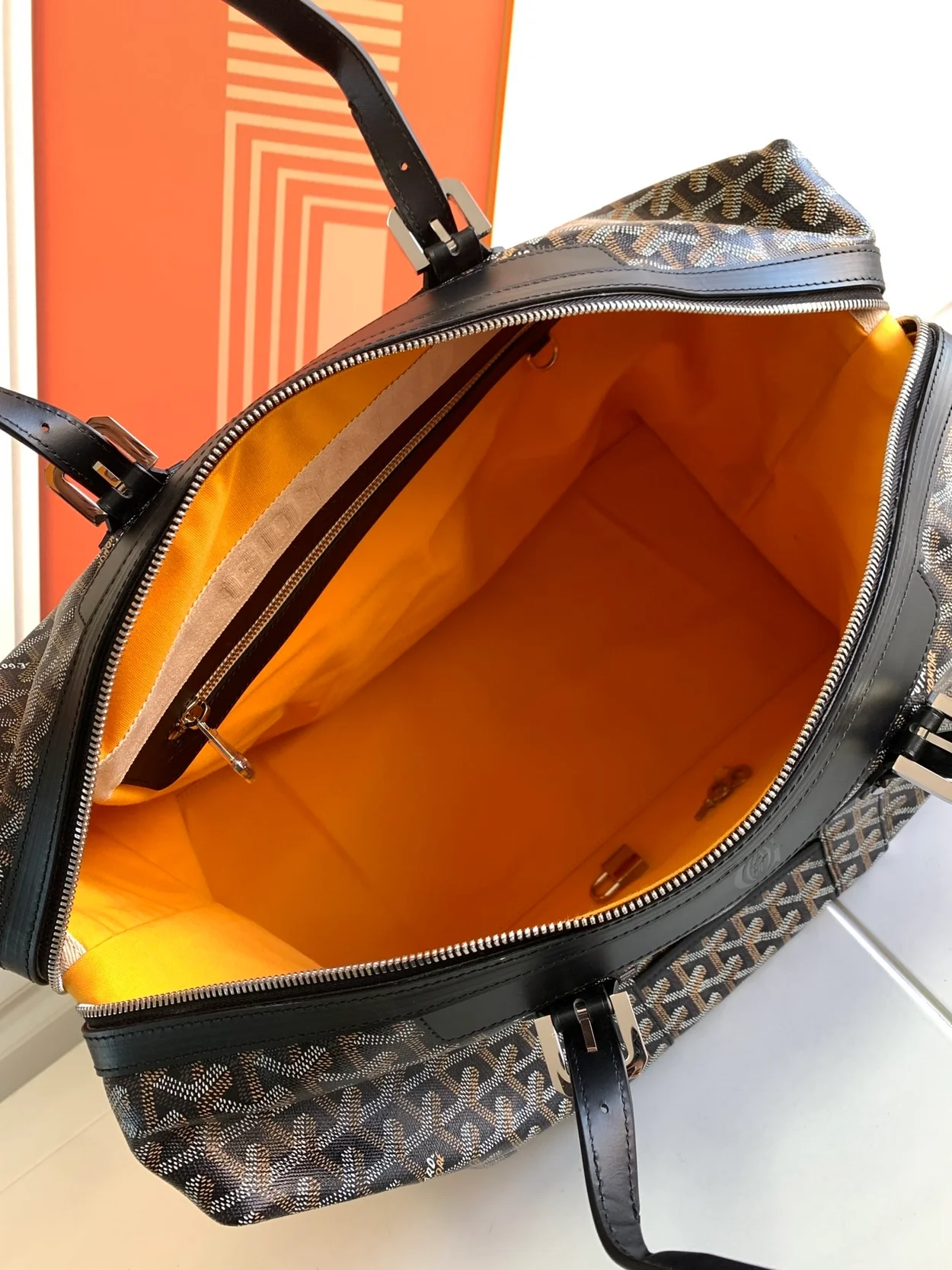 고야드 볼링 45 백 블랙