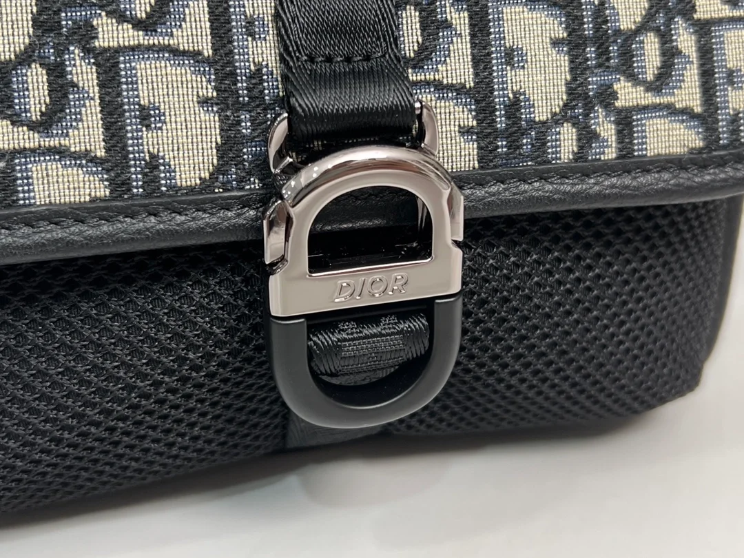 디올 오블리크 8 미니 메신저 백