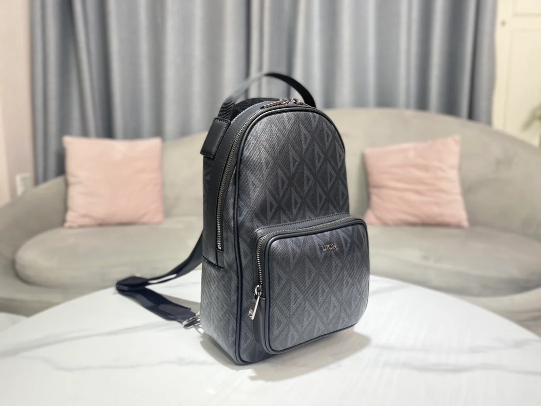 디올 라이더 미니 슬링 백 블랙