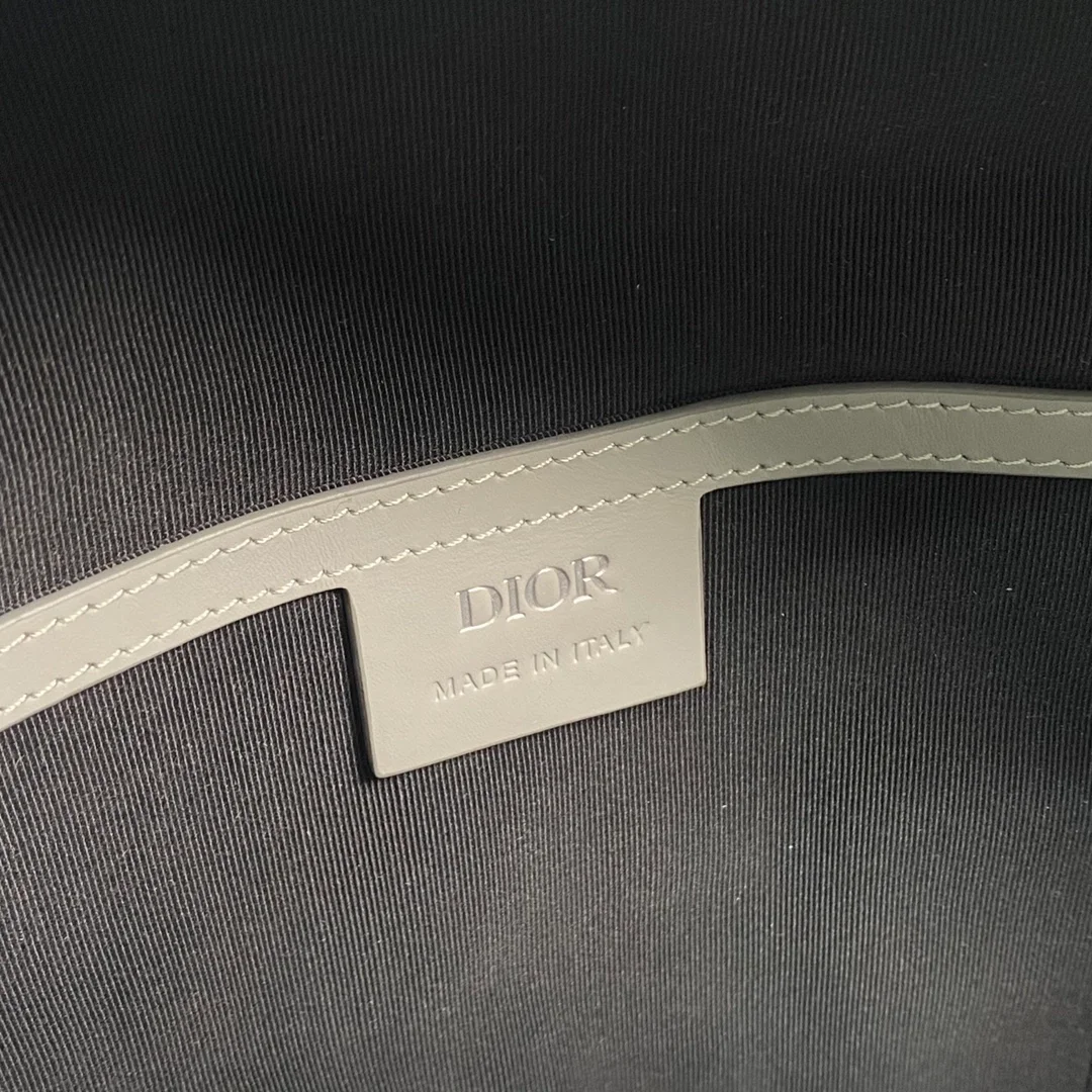 디올 라이더 미니 슬링 백 그레이