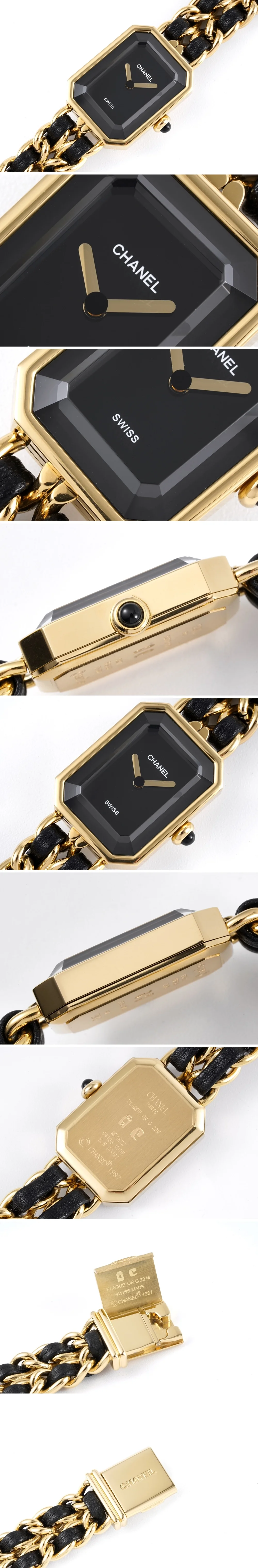 샤넬 프리미에르 골드 블랙