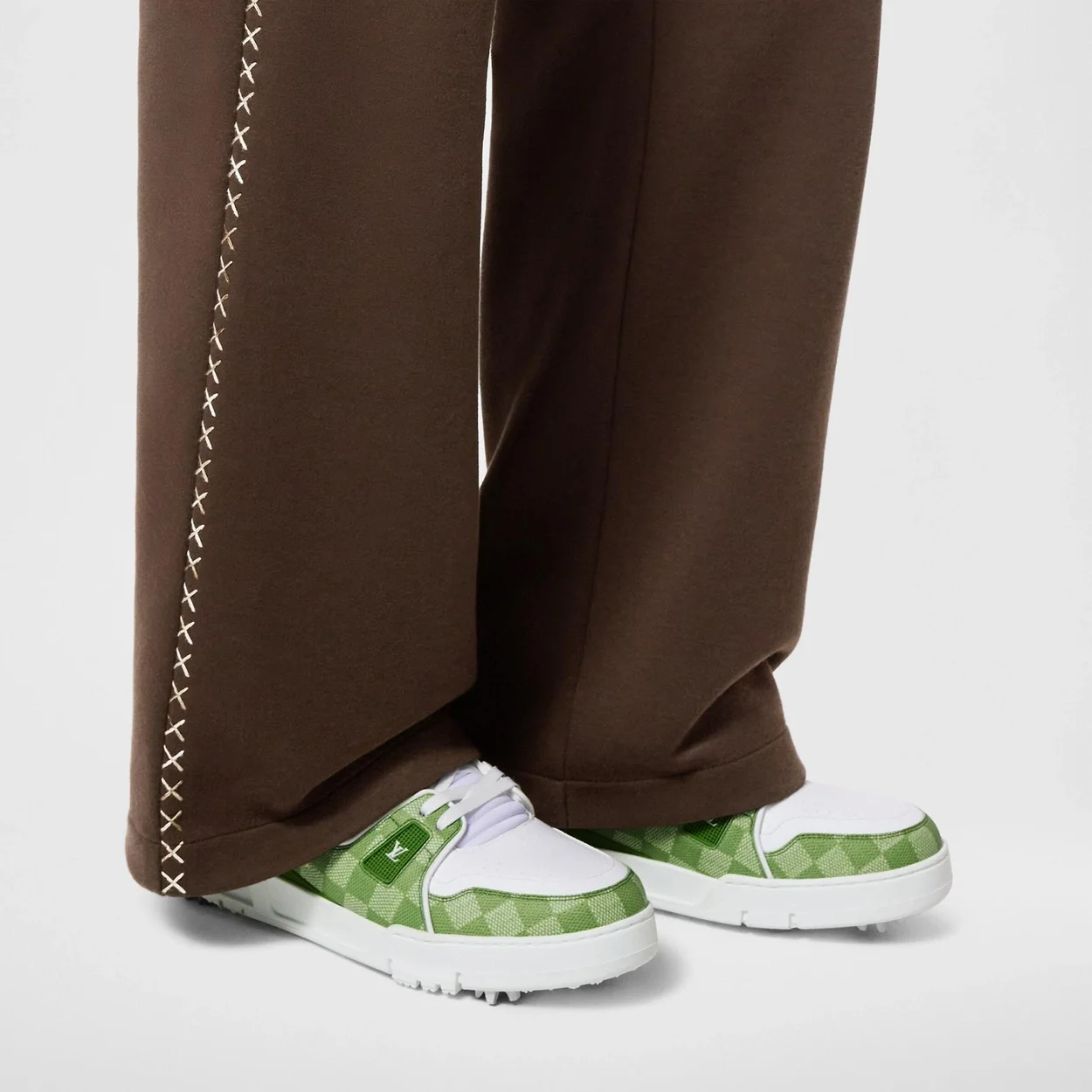 루이비통 트레이너 스니커즈 다미에 그린