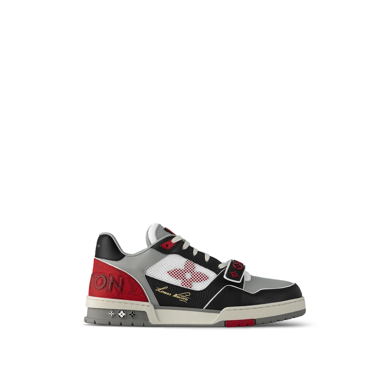 루이비통 LV 트레이너 스니커즈 레드