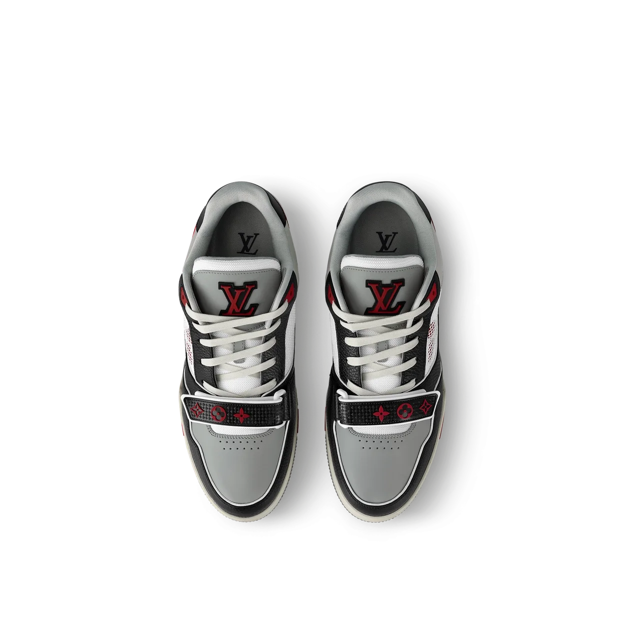 루이비통 LV 트레이너 스니커즈 레드