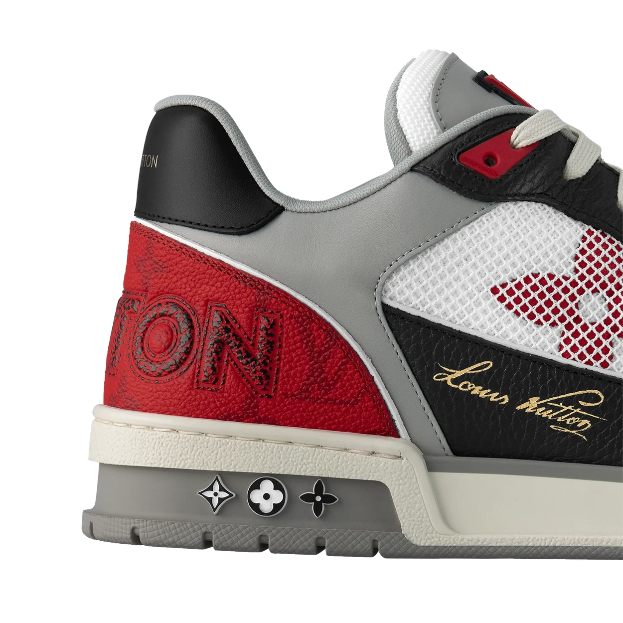 루이비통 LV 트레이너 스니커즈 레드