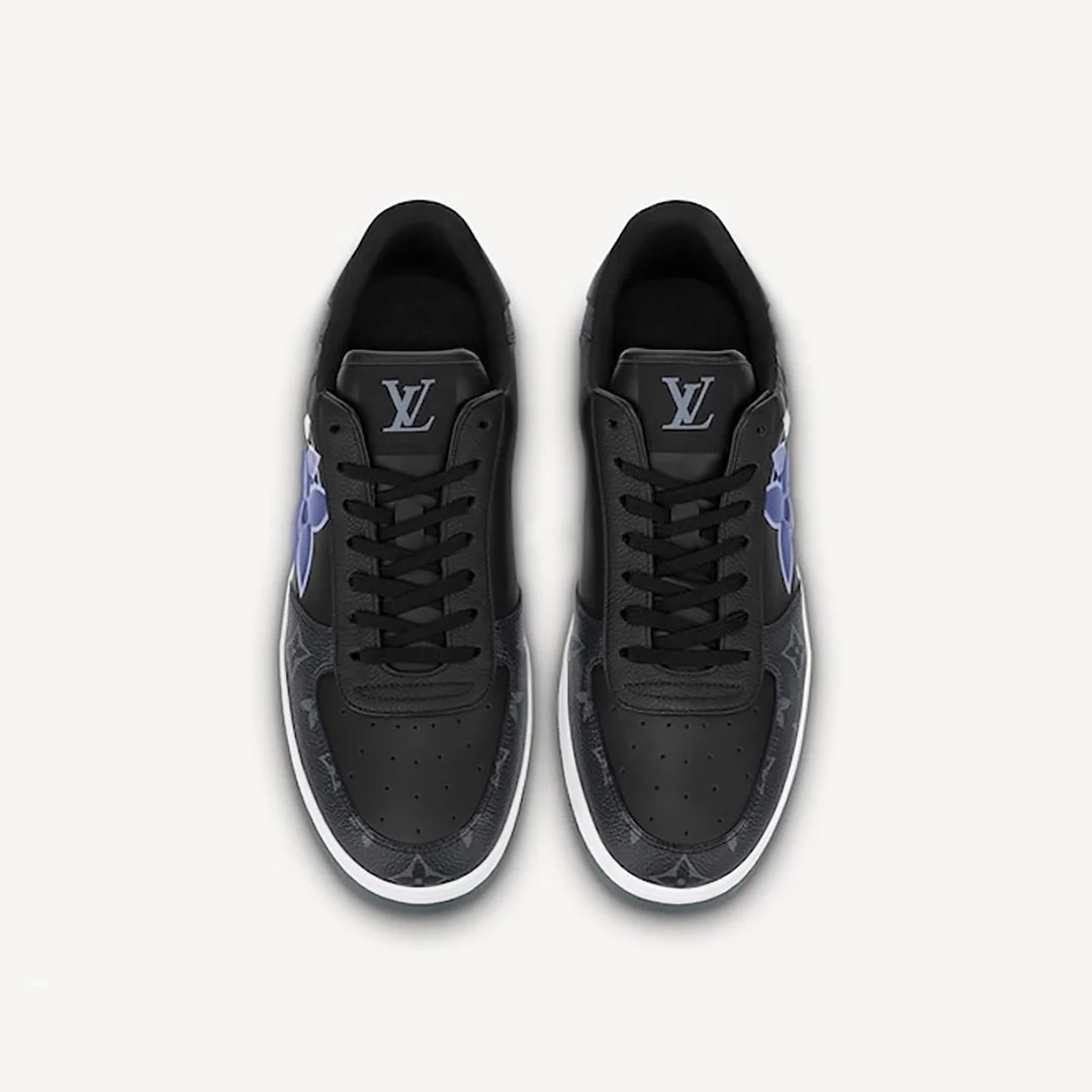 루이비통 리볼리 블랙 로우탑 스니커즈