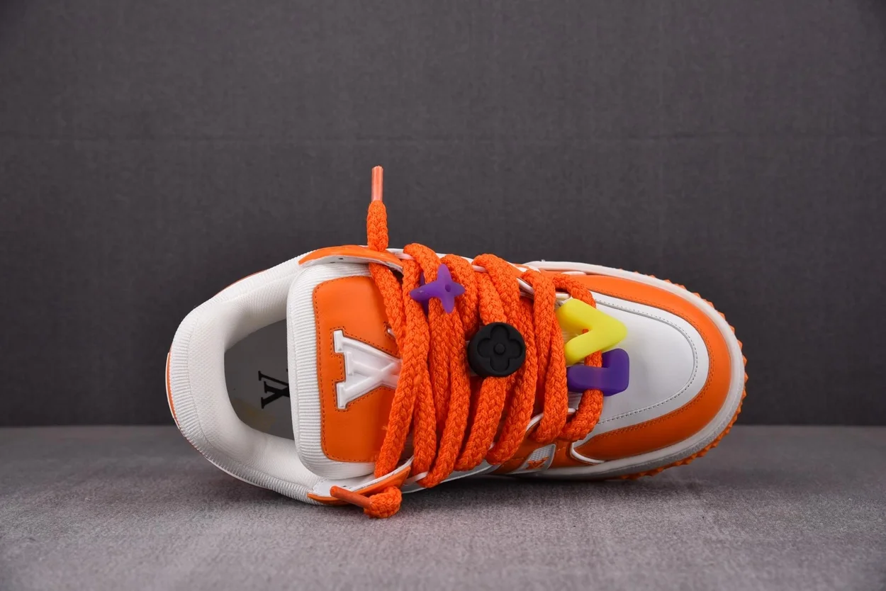 루이비통 LV 트레이너 맥시 스니커즈 오렌지