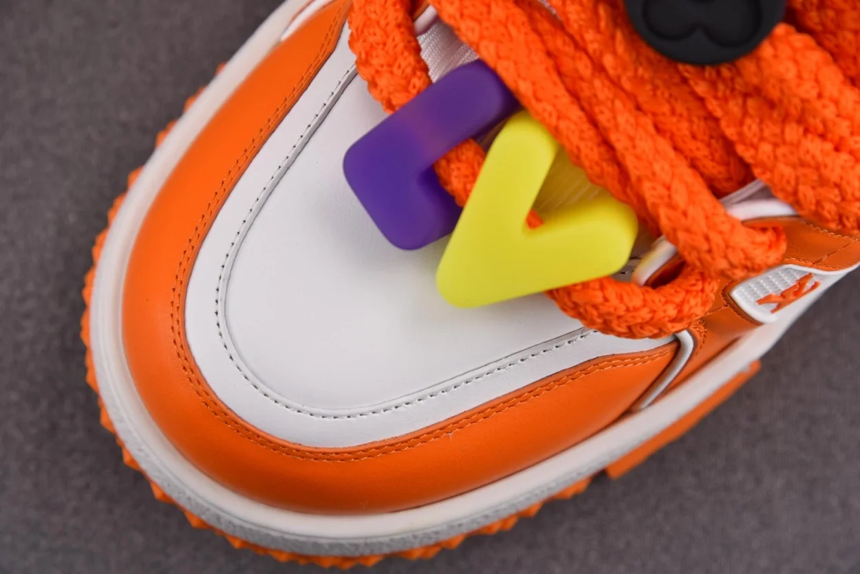 루이비통 LV 트레이너 맥시 스니커즈 오렌지