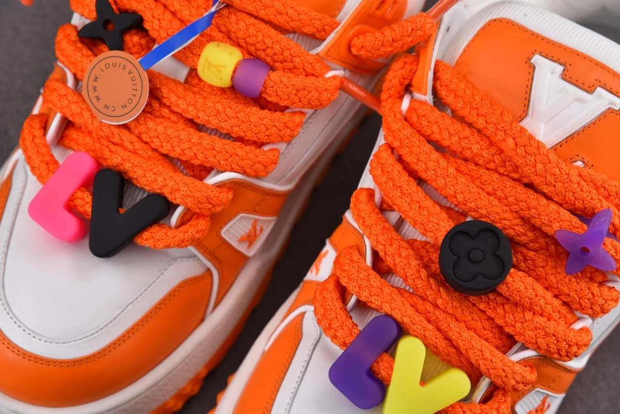 루이비통 LV 트레이너 맥시 스니커즈 오렌지
