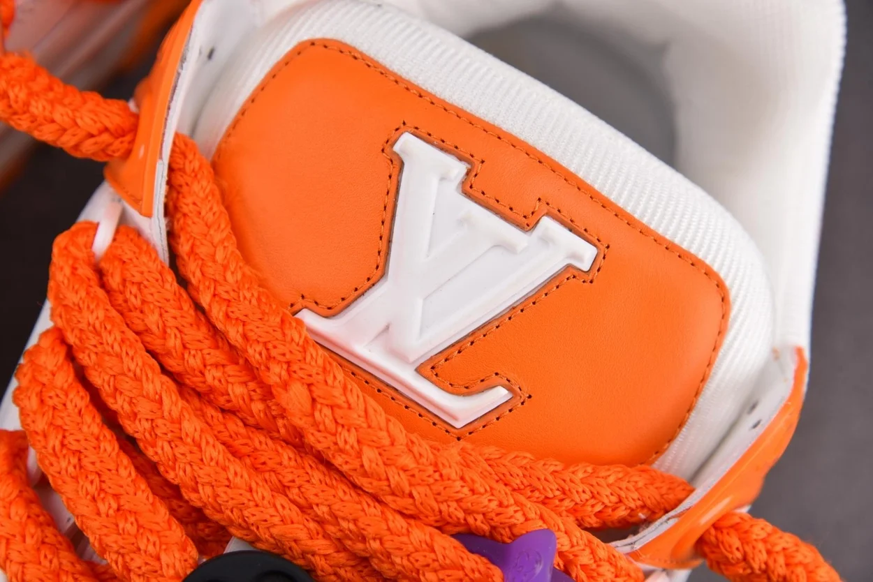 루이비통 LV 트레이너 맥시 스니커즈 오렌지