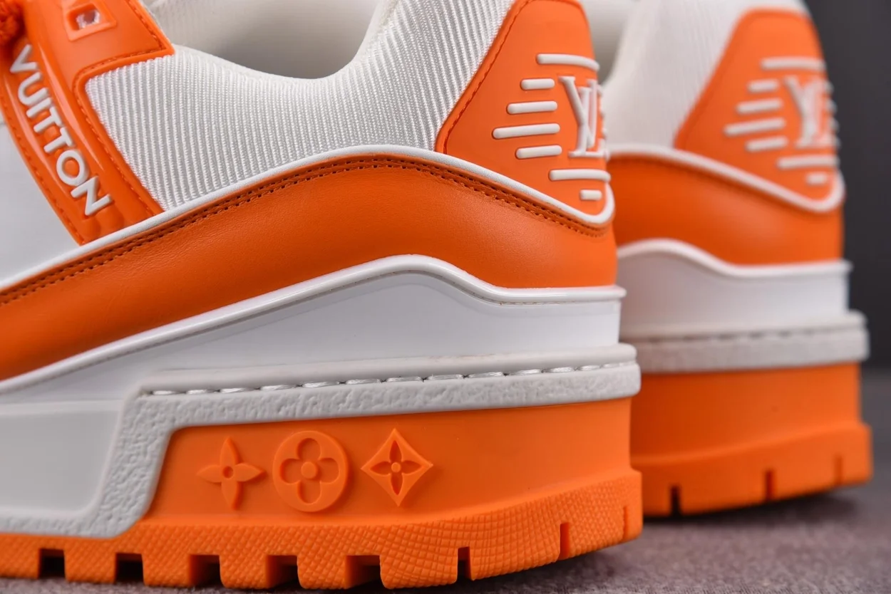 루이비통 LV 트레이너 맥시 스니커즈 오렌지