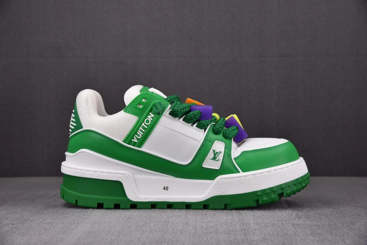 루이비통 LV 트레이너 맥시 스니커즈 그린