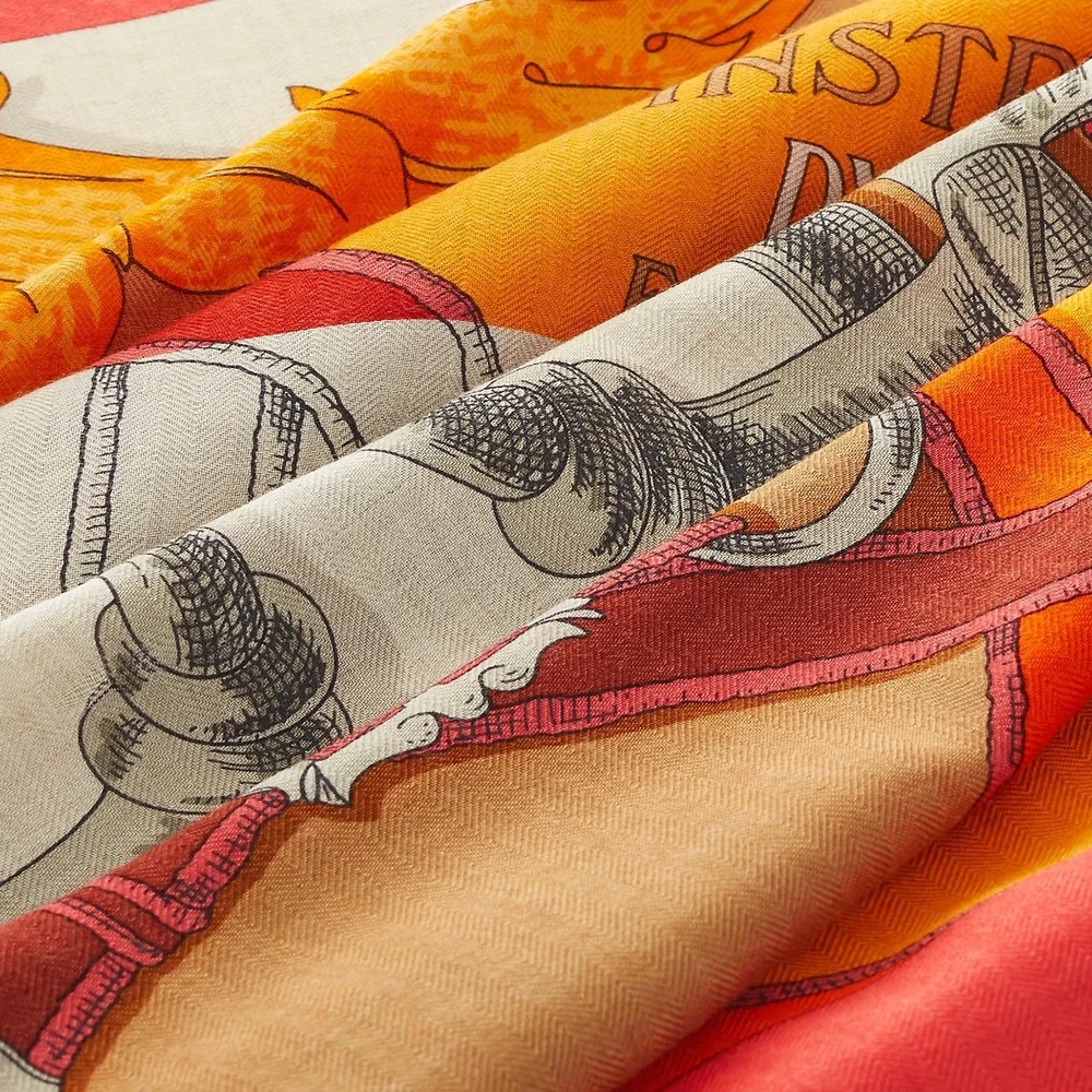 에르메스 코라 이유 숄 스카프