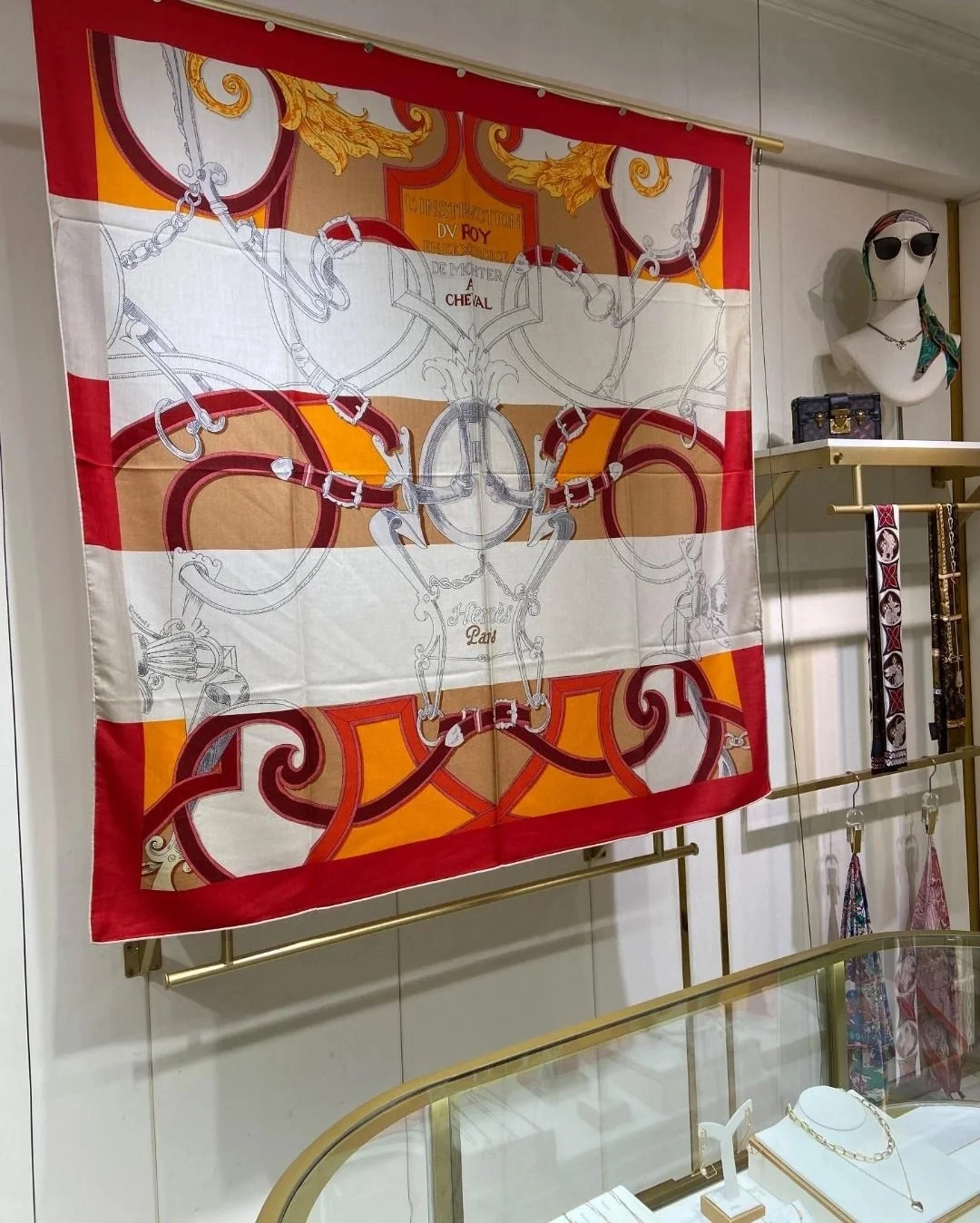 에르메스 코라 이유 숄 스카프