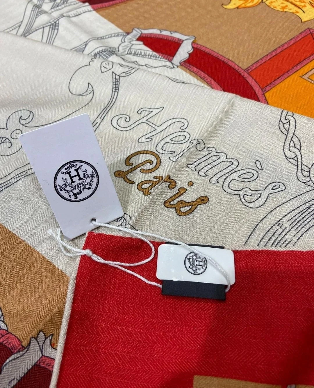 에르메스 코라 이유 숄 스카프