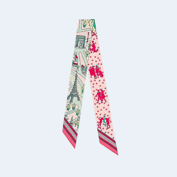 에르메스 Les Nouveaux Amoureux de Paris 트윌리 핑크