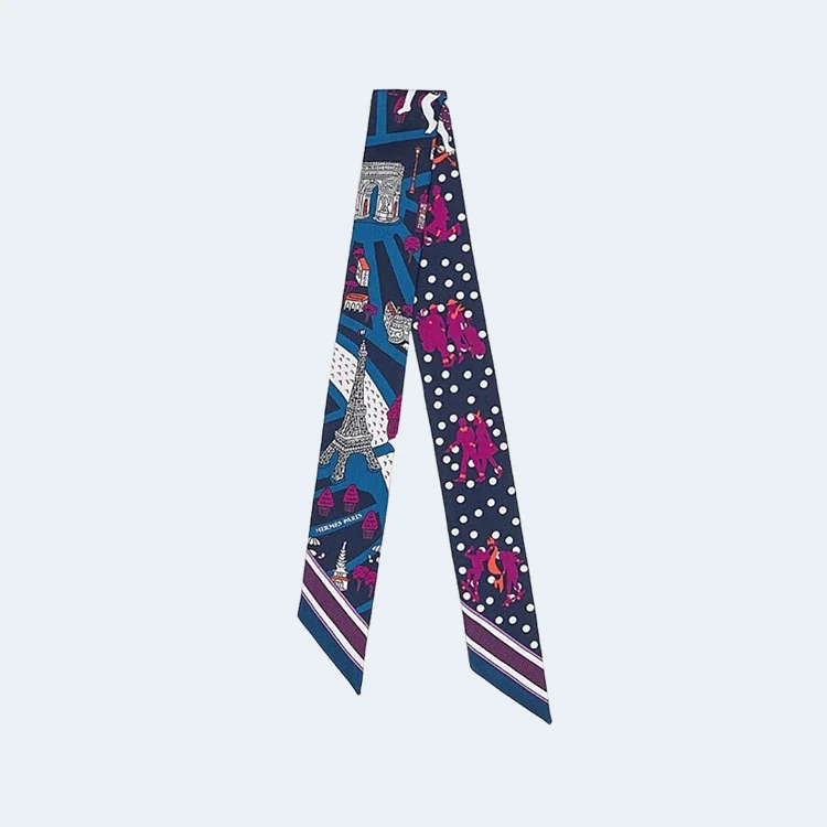 에르메스 Les Nouveaux Amoureux de Paris 트윌리 네이비