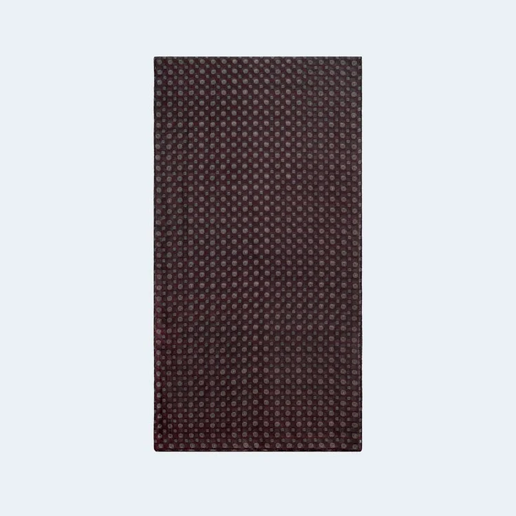 셀린느 비스코토 프린트 캐시미어 모슬린 보르도 스톨 스카프