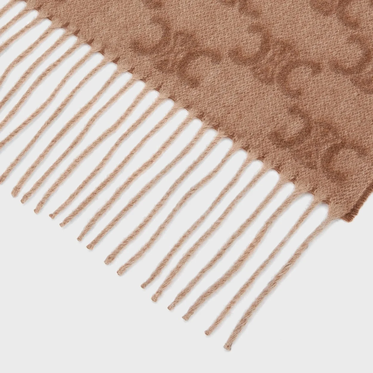 셀린느 모노그램 캐시미어 베이지 토피 스카프