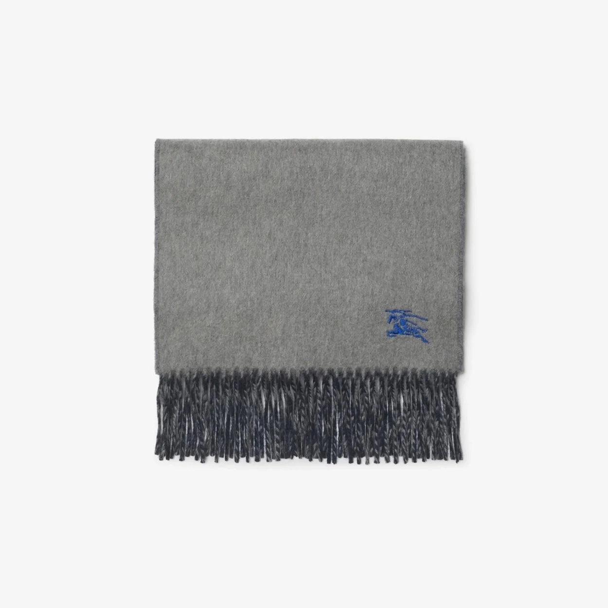 버버리 리버시블 캐시미어 그레이 블랙 스카프