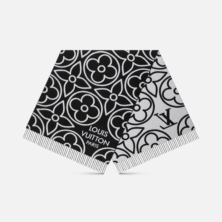 루이비통 인 블룸 블랙 스카프