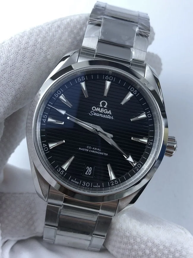 오메가 아쿠아테라 딥블루 41mm