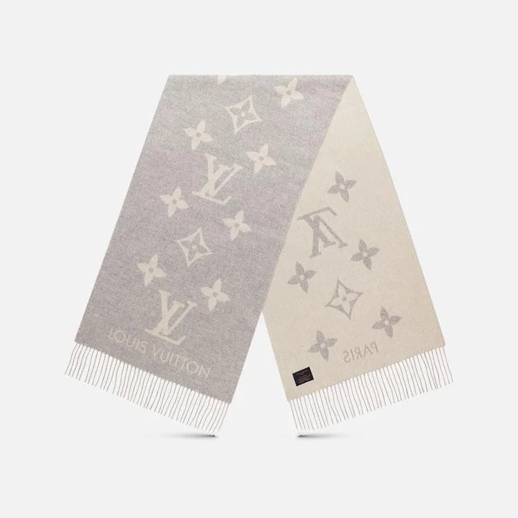 루이비통 레이캬비크 그레이 스카프