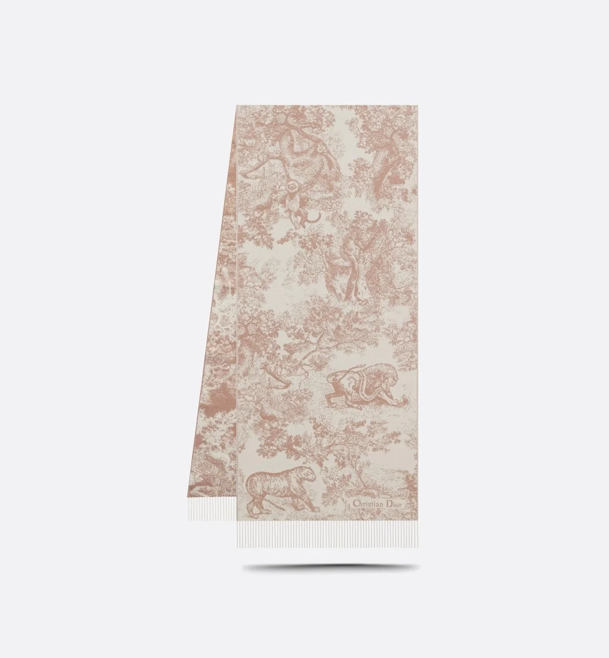 디올 TOILE DE JOUY SAUVAGE 로즈 스카프