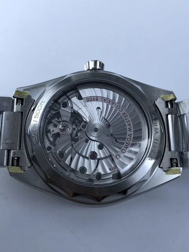 오메가 아쿠아테라 150M 화이트 다이얼