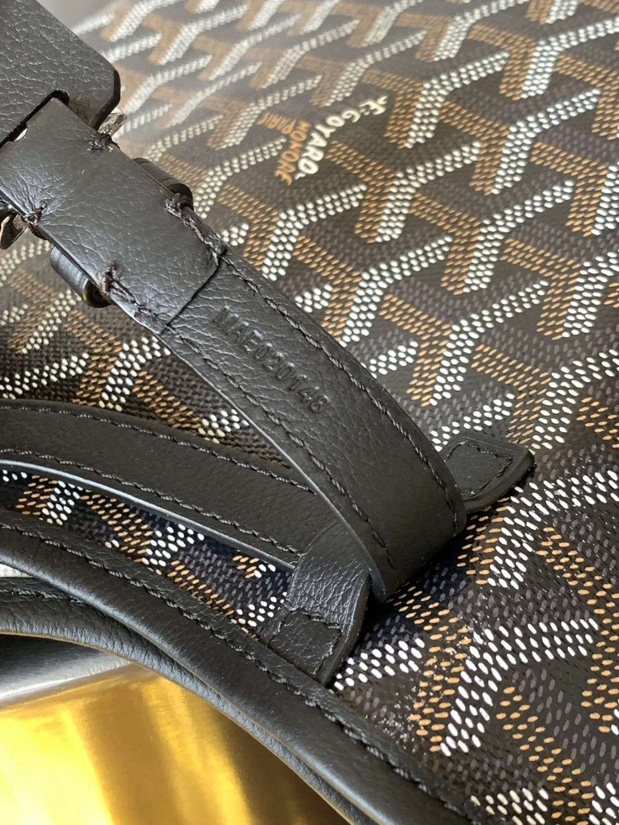 고야드 삭 시앙 그리 백 블랙